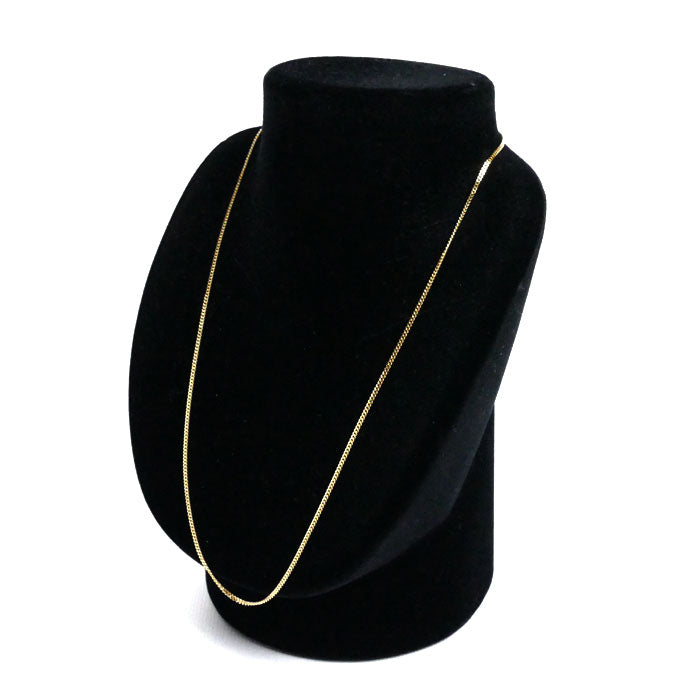 K18YG イエローゴールド ネックレス 喜平2面カット 5.1g 50cm レディース【中古】