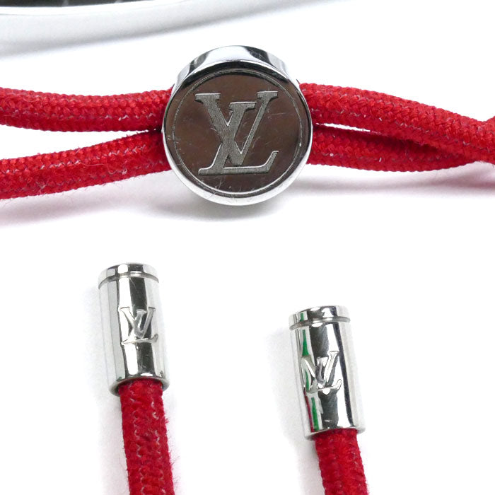 LOUIS VUITTON ルイ・ヴィトン ブラスレ LV スペース ブレスレット M00274 DP1212 メンズ レディース ユニセックス【中古】