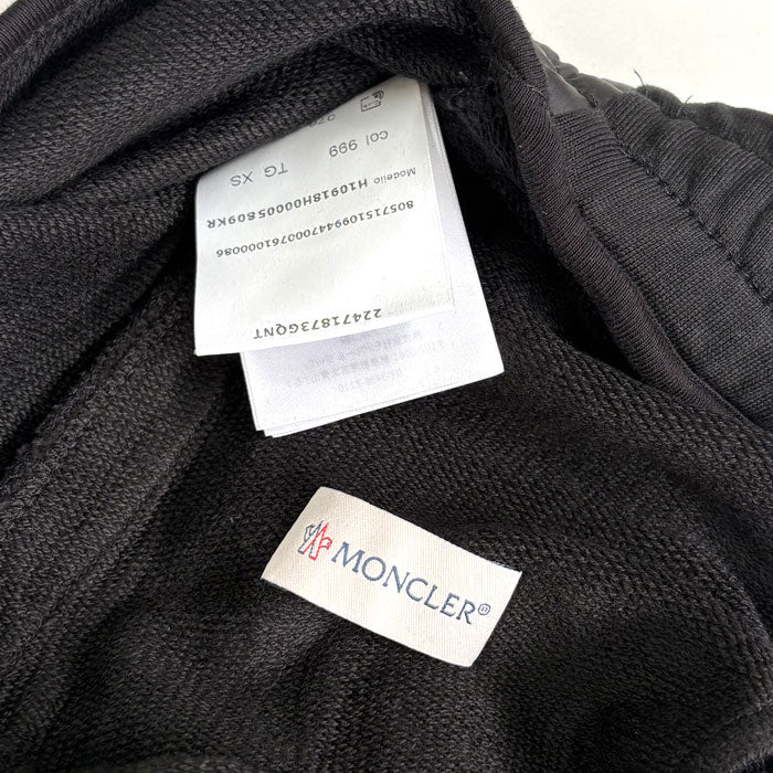 MONCLER モンクレール スウェット PANTALONE パンツ ブラック H10918H00005 XS メンズ【中古】