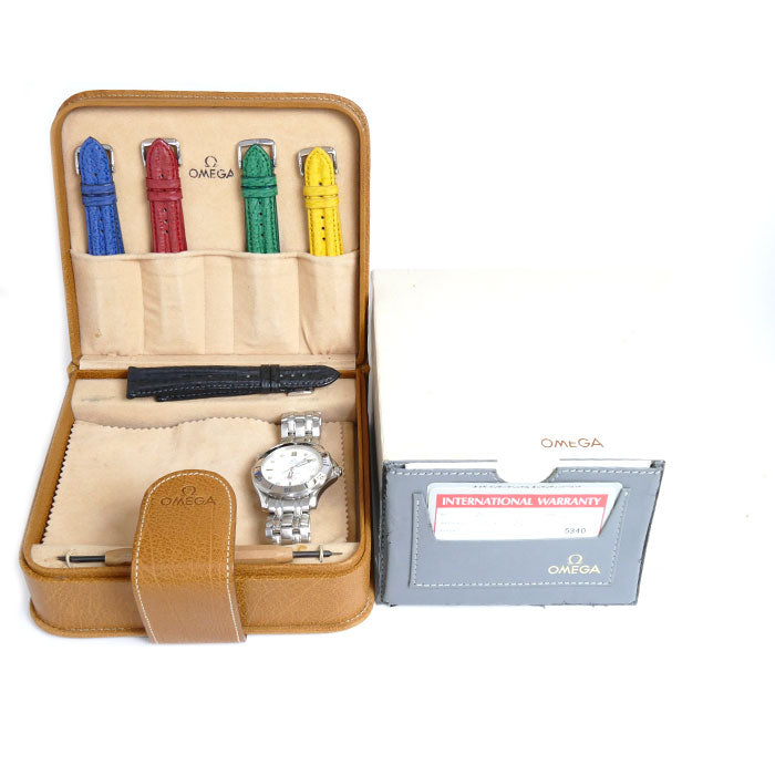 OMEGA オメガ シーマスター リレハンメルオリンピック 腕時計 自動巻き 2832.21 世界限定194本 メンズ【中古】