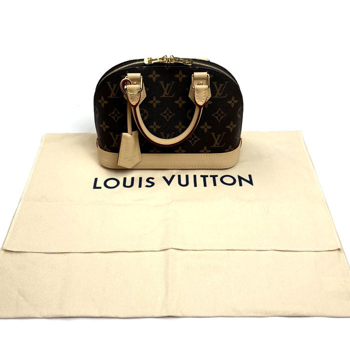 LOUIS VUITTON ルイ・ヴィトン アルマBB 2Wayショルダーバッグ モノグラム M46990 ICチップ レディース【中古】【極美品】