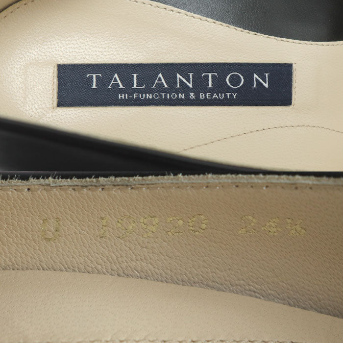 TALANTON by DIANA パンプス ブラック
24 1/2 レディース U 19920 【中古】【美品】