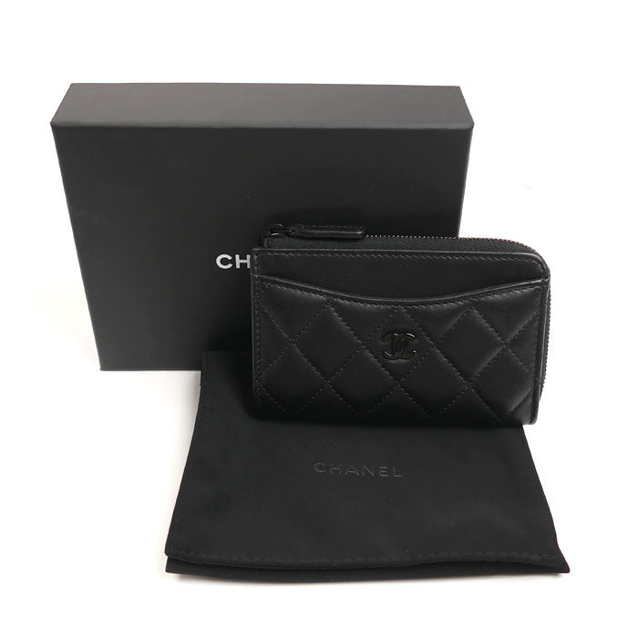 CHANEL シャネル マトラッセ カードケース フラグメントケース AP3179 B06311 94305 コインケース レディース【未使用】【買取品】