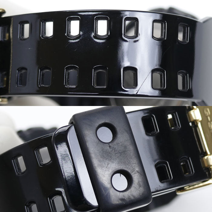 CASIO カシオ G-SHOCK 腕時計 電池式 ブラック ゴールド GA-110GB-1AJF メンズ【中古】
