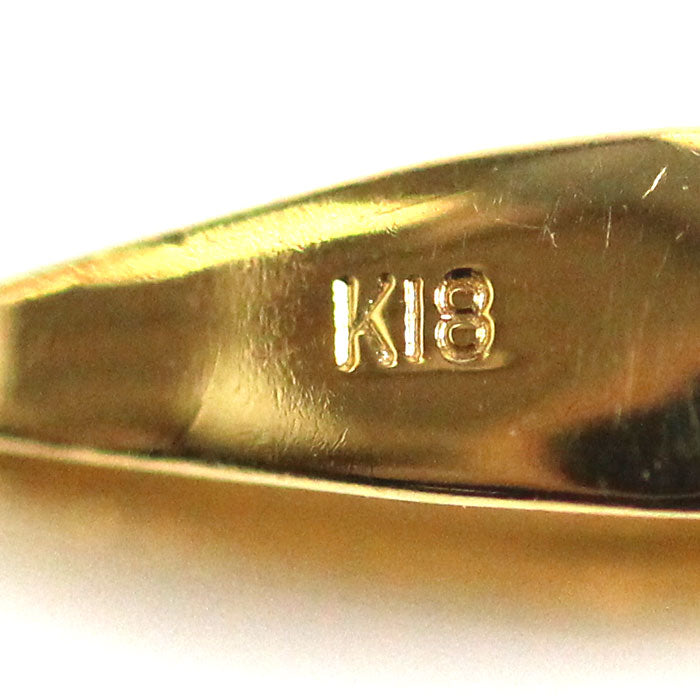 K24YG/K18YG 1g マリア ペンダントトップ 3.9g 両面ガラス レディース【中古】