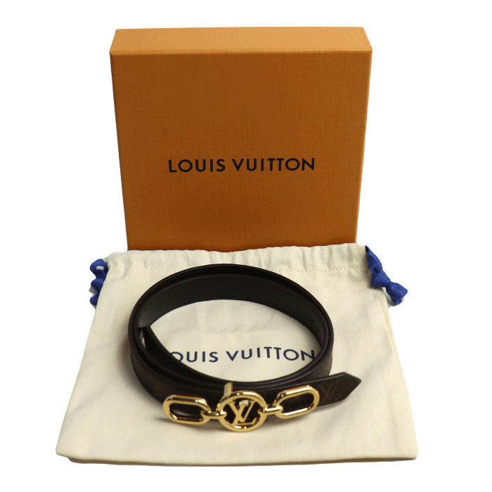 LOUIS VUITTON ルイ・ヴィトン LV サークル プライム 20MM ベルト モノグラム M0510X AC0264 レディース【中古】【美品】