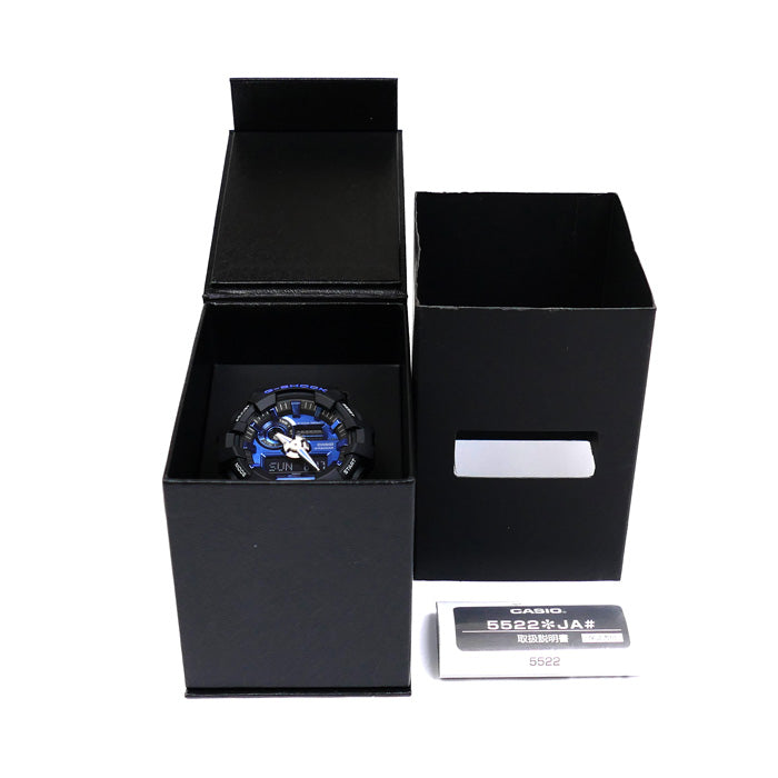 CASIO カシオ G-SHOCK 腕時計 電池式 ブラック GA-710-1A2JF メンズ【中古】【美品】