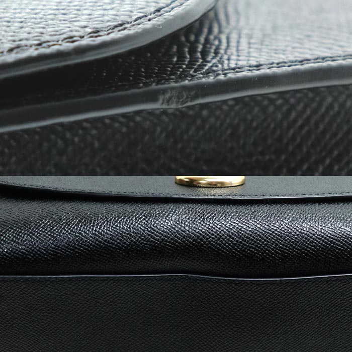 COACH コーチ テイリートップ ターンロック 2Wayショルダーバッグ ブラック 76618 アウトレット レディース【中古】