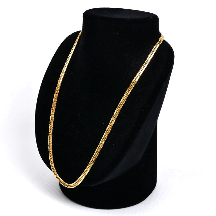 K18YG イエローゴールド ネックレス 喜平8面トリプルカット 30.7g 50cm メンズ【中古】