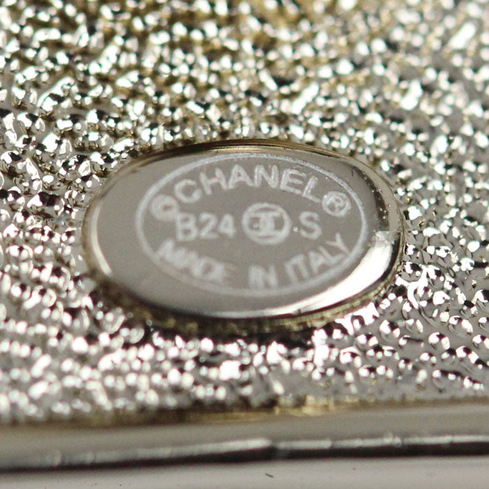CHANEL シャネル メタル ストラス ピンブローチ ブローチ ABD441 レディース【中古】【美品】