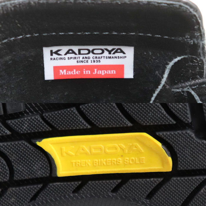 KADOYA ブーツ ライダーブーツ ブラック
26cm メンズ【中古】