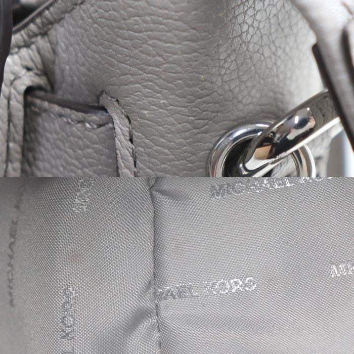 Michael Kors マイケルコース 2Wayショルダーバッグ グレー 30T7SHMS1L レディース【中古】