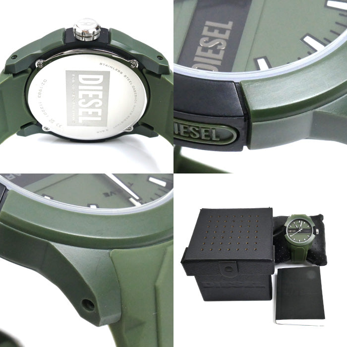 DIESEL ディーゼル ダブルアップ 腕時計 電池式 DZ-1983 メンズ【中古】