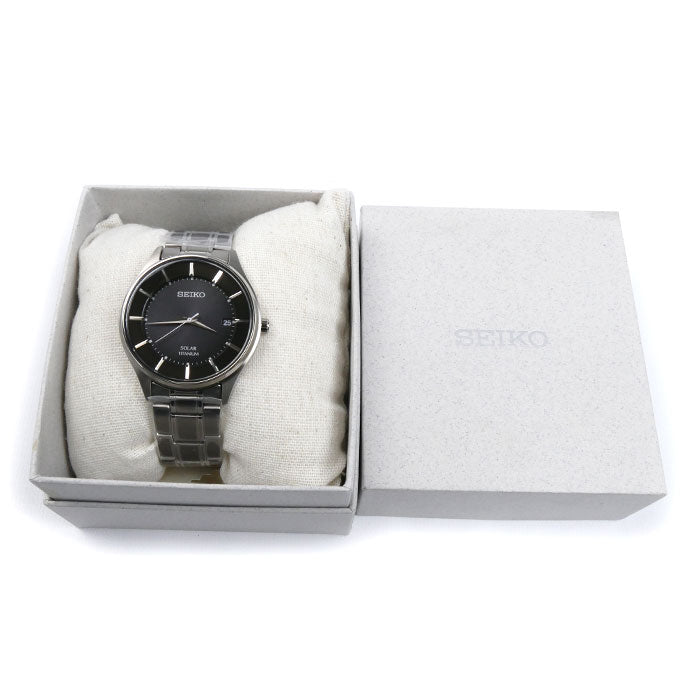 SEIKO セイコー セイコーセレクション 腕時計 ソーラー SBPX103/V157-0BX0 メンズ【未使用】【買取品】