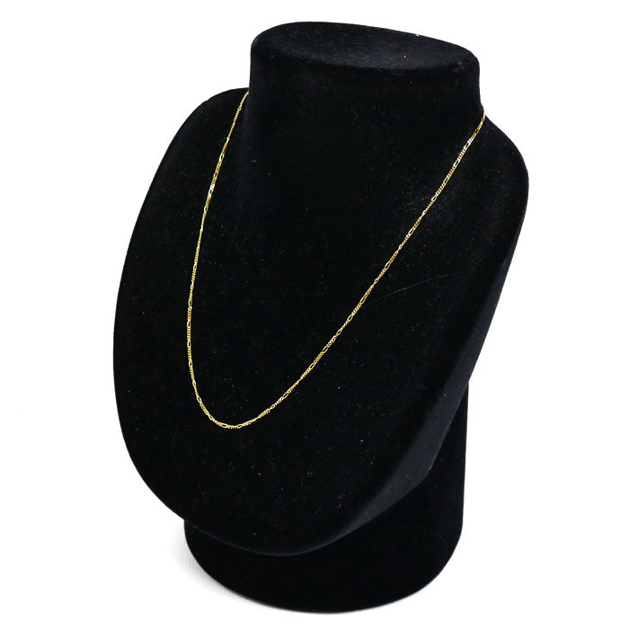 K18YG イエローゴールド ネックレス 2.3g 40cm レディース【中古】