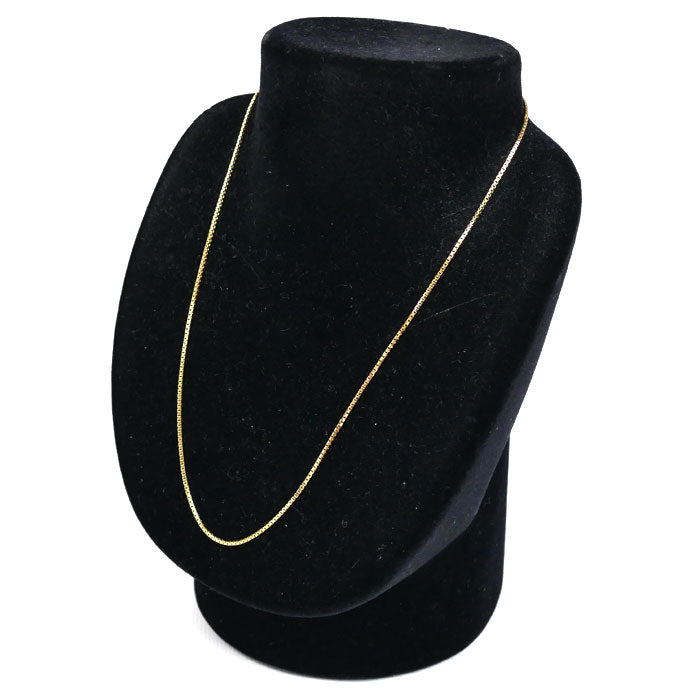 K18YG イエローゴールド ネックレス ベネチアン 5.8g 45cm レディース【中古】