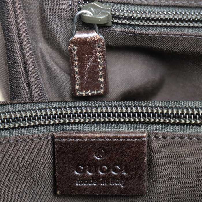 GUCCI グッチ GGキャンバス ウエストバッグ ボディバッグ ベージュ/ブラウン 145851 ユニセックス【中古】