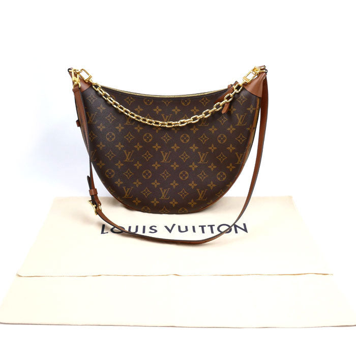 LOUIS VUITTON ルイ・ヴィトン ループ ホーボー モノグラム ショルダーバッグ M46311 IC レディース【中古】【美品】