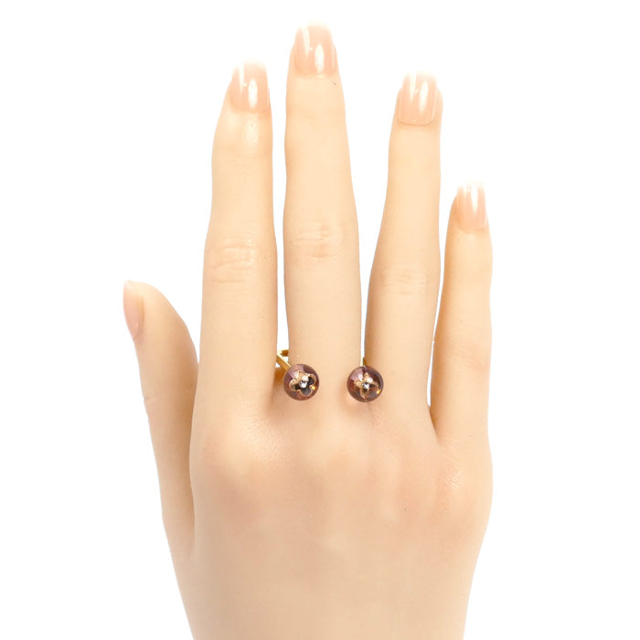 LOUIS VUITTON ルイ・ヴィトン バーグ バブルリング リング・指輪 M65421 12号 レディース【中古】