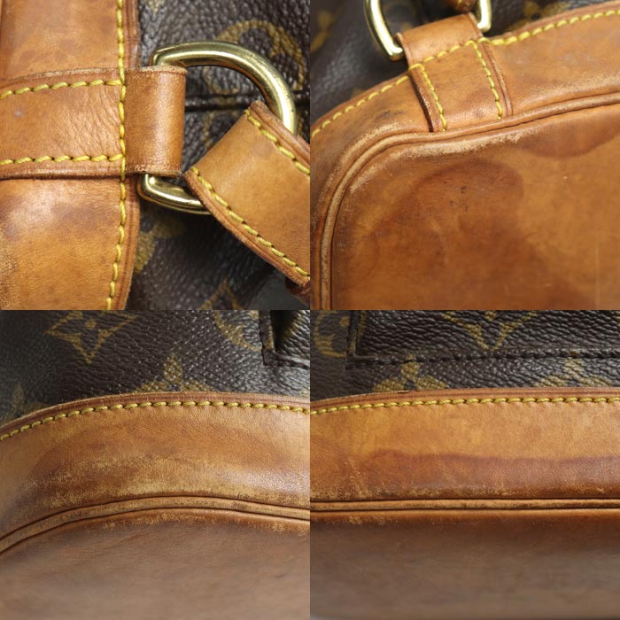 LOUIS VUITTON ルイ・ヴィトン モンスリMM リュック・デイパック ブラウン M51136 SP0928 ユニセックス【中古】