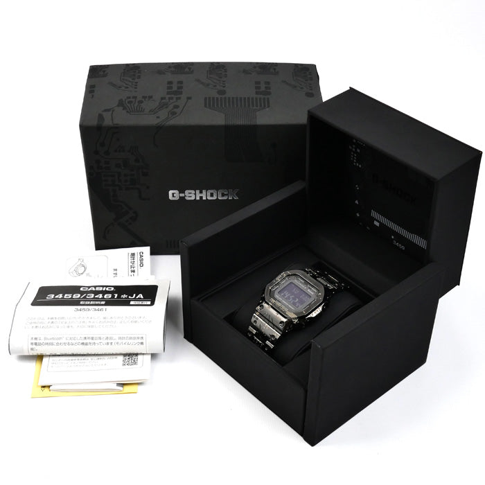 CASIO カシオ G-SHOCK 腕時計 ソーラー ブラック GMW- B5000TCC-1JR メンズ【中古】【美品】
