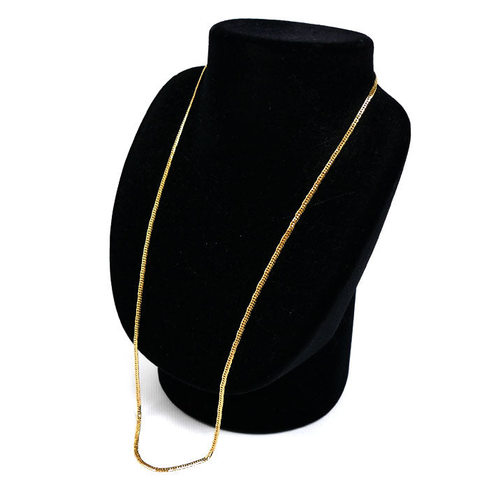 K18YG イエローゴールド ネックレス 喜平6面Wカット 12.2g 60cm ユニセックス【中古】