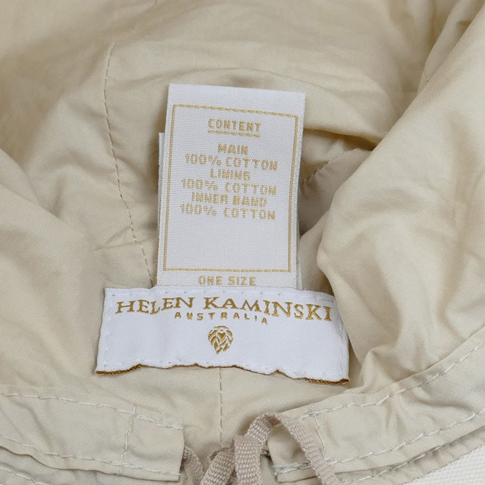 HELEN KAMINSKI ヘレンカミンスキー ハット ベージュ レディース【中古】