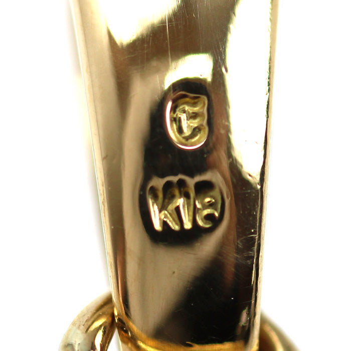 K24YG イエローゴールド K18YG イエローゴールド マン島 1/5OZ ペンダントトップ ダイヤモンド 14.6g 1996 レディース【中古】