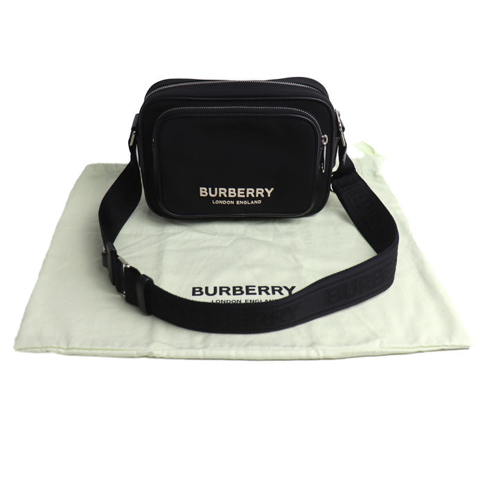 BURBERRY バーバリー PADDY PN9 ショルダーバッグ ブラック 8049094 メンズ【中古】【美品】