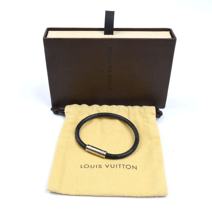 LOUIS VUITTON ルイ・ヴィトン ダミエグラフィットキャンバス ブラスレ キープイット ブレスレット M6140E BC0155 ユニセックス【中古】