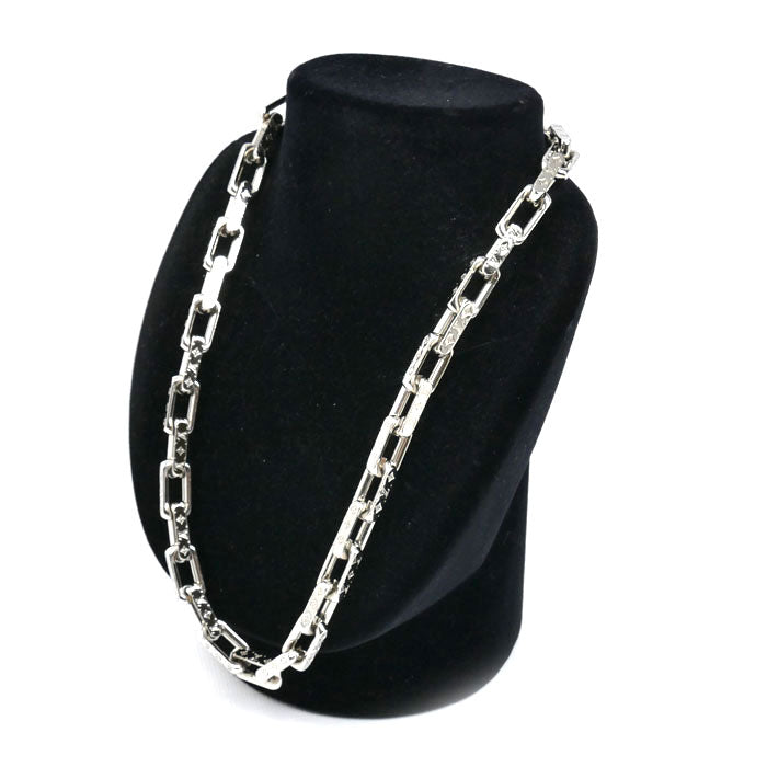 LOUIS VUITTON ルイ・ヴィトン GP コリエ チェーン ネックレス M64196 US1129 52cm メンズ【中古】