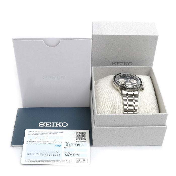 SEIKO セイコー セイコーコレクション クロノグラフ 腕時計 電池式 SBTR055/8T63-03P0 メンズ【中古】