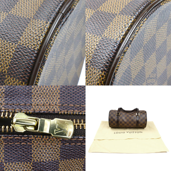 LOUIS VUITTON ルイ・ヴィトン パピヨン26 ハンドバッグ ダミエ ブラウン N51304 DU1004 レディース【中古】