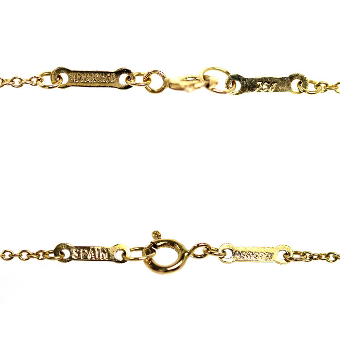 TIFFANY&Co. ティファニー K18YG イエローゴールド スター オブ ダビデ ネックレス 3.4g 40cm レディース【中古】