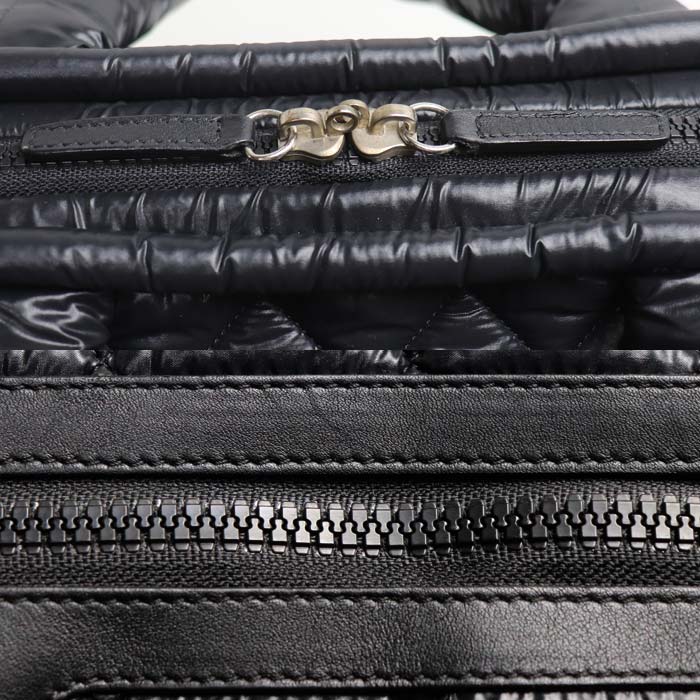 CHANEL シャネル ココ コクーン ハンドバッグ ブラック ボストン レディース【中古】