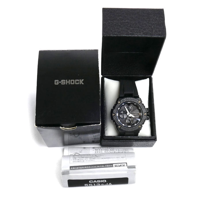 CASIO カシオ G-SHOCK 腕時計 ソーラー GST-B100X-1AJF メンズ【中古】
