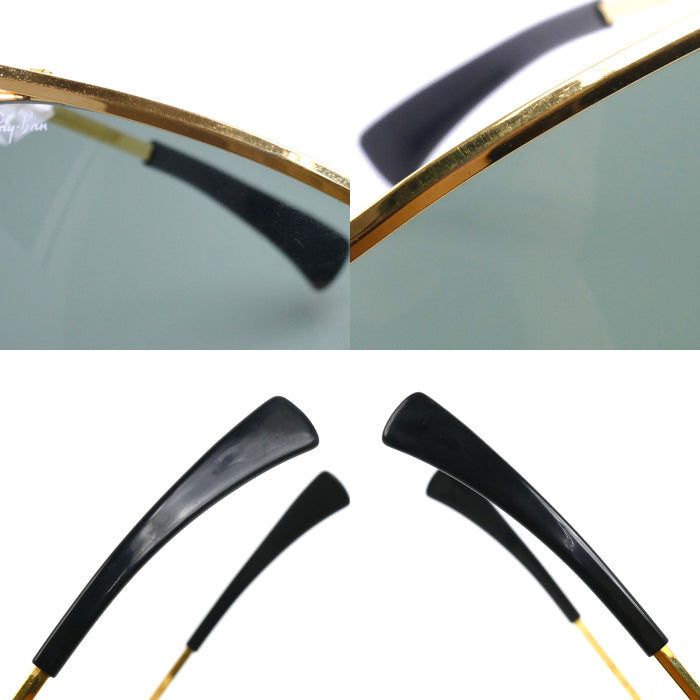 Ray-Ban レイバン olympian Ⅱ DX サングラス グリーン ゴールド メンズ【中古】