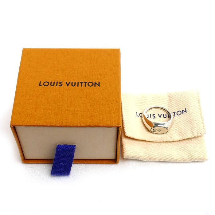LOUIS VUITTON ルイ・ヴィトン シルバー925 リングLVテーラー リング・指輪 M1151M VA1294 20号 10.5g メンズ【中古】