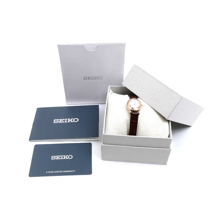 SEIKO セイコー セイコーセレクション 腕時計 ソーラー SWFA148/V117-0CR0 レディース【未使用】【買取品】