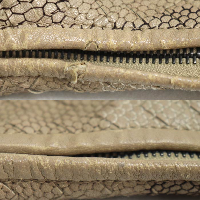 BOTTEGAVENETA ボッテガヴェネタ ホーボー ワンショルダー ショルダーバッグ ベージュ 115654 レディース【中古】