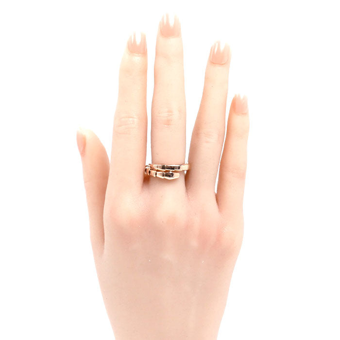 BVLGARI ブルガリ K18PG ピンクゴールド セルペンティ ヴァイパー リング・指輪 362152 13号 6.9g レディース【中古】【美品】