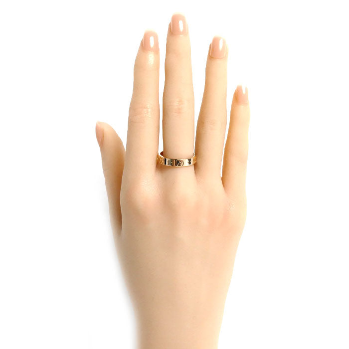 GUCCI グッチ K18PG ピンクゴールド ICON リング・指輪 152045 J8500 5702 17号 4.2g ユニセックス【中古】