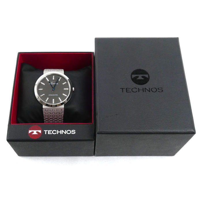 TECHNOS テクノス 腕時計 電池式 T9C17SE メンズ【中古】