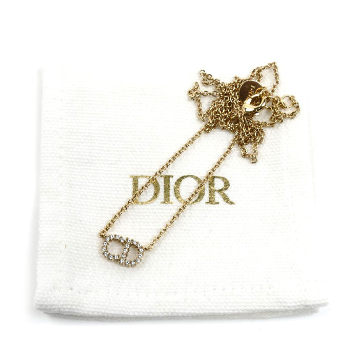 Dior ディオール GP クリスタル プチCD クリスタル ネックレス N3523WOMZI_D301 42.5/45/47.5cm レディース【中古】