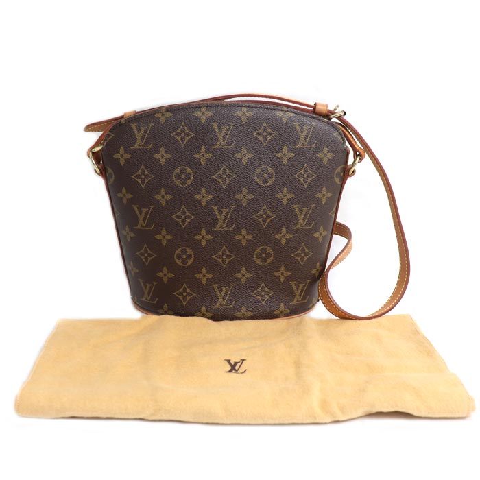 LOUIS VUITTON ルイ・ヴィトン ドルーオ ショルダーバッグ モノグラム M51290 VI0042 レディース【中古】