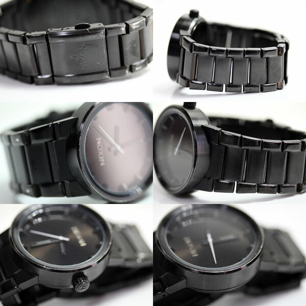 NIXON ニクソン THE CANNON ALL BLA 腕時計 電池式 A160001 メンズ【中古】