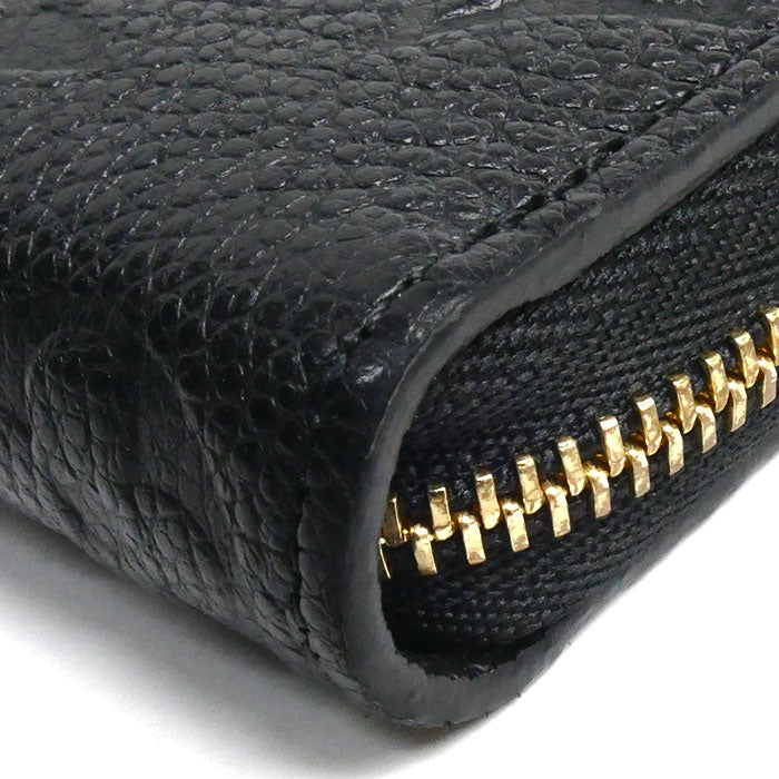 LOUIS VUITTON ルイ・ヴィトン ジッピーコインパース コインケース モノグラム アンプラント ノワール M60574 ICタグ レディース【中古】