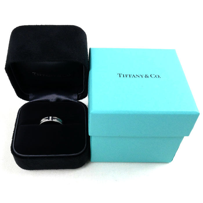 TIFFANY&Co. ティファニー K18WG ホワイトゴールド Tナロー ダイヤモンド リング・指輪 60151476 ダイヤモンド 14号 5.8g レディース【中古】【美品】