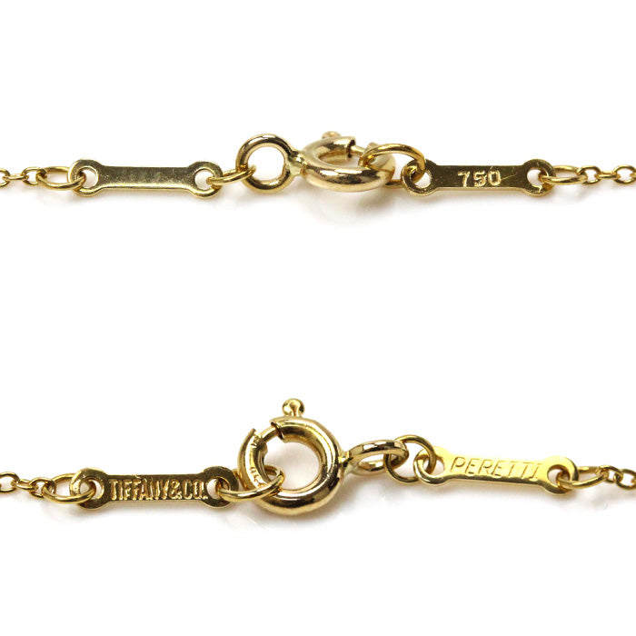 TIFFANY&Co. ティファニー K18YG イエローゴールド ネックレス 1.5g 44cm レディース【中古】