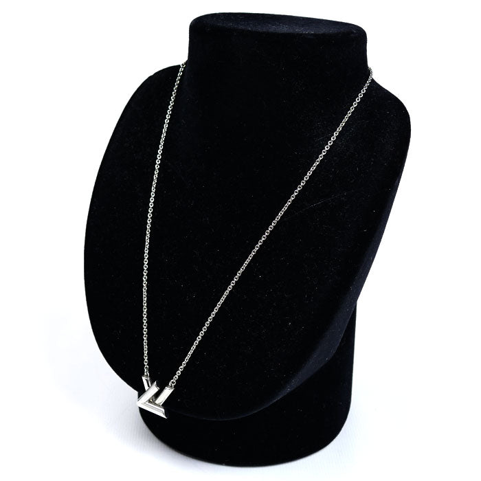 LOUIS VUITTON ルイ・ヴィトン メタル GO-14 ネックレス M01872 LE1214 40~46cm レディース【中古】